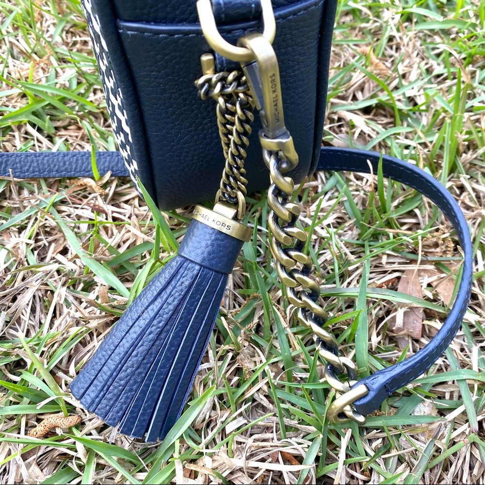 Michael Kors Woven Camera Bag (Minor Scuffing, New Store Return) - Picture 11 of 16